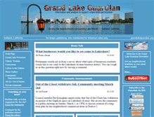 Tablet Screenshot of grandlakeguardian.org